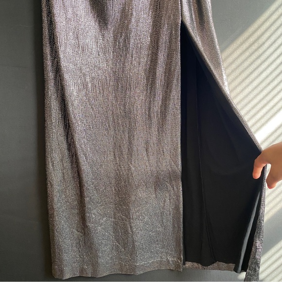 Metallic Formal Dress - Picture 2 of 10
